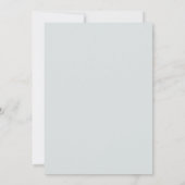 パステルお洒落バルーン誕生日招待状 招待状 (裏面)