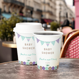 パステルお洒落バンティンベビーシャワー 紙コップ