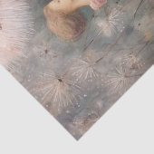 パステルお洒落ピンクの可愛い女の子,タンポポ 薄葉紙 (詳細)