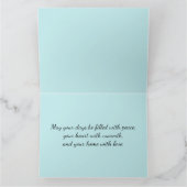 パステルお洒落フェアリーテイルコテージアート カード (内部)