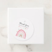 パステルお洒落レインボーソブライト誕生日 フェイバータグ (インサイチュ)