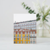 パステルお洒落建物ズインリスボン ポストカード (スタンド正面)