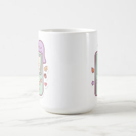 パステルかわいいおばけのゲーム機マグカップ コーヒーマグカップ