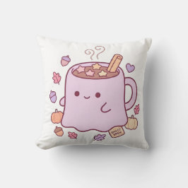 パステルかわいいおばけのブレンド かわいい秋のスロー枕 クッション