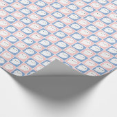 パステルかわいいリトル幽霊たち ラッピングペーパー (角)