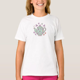 パステルかわいい魔女の薬急須Tシャツ Tシャツ