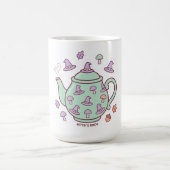 パステルかわいい魔女の薬茶器コーヒーマグ コーヒーマグカップ (中央)