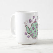 パステルかわいい魔女の薬茶器コーヒーマグ コーヒーマグカップ (正面左)