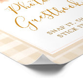 パステルかわいこちゃんパイギンガム秋フォトゲストブック ポスター (角)