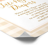 パステルかわいこちゃんパイギンガム秋レイトナイトオムツ ポスター (角)