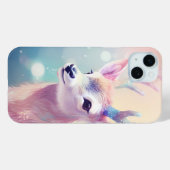 パステルかわいらしウィンターホリデーディアー Case-Mate iPhoneケース (裏面 (横))