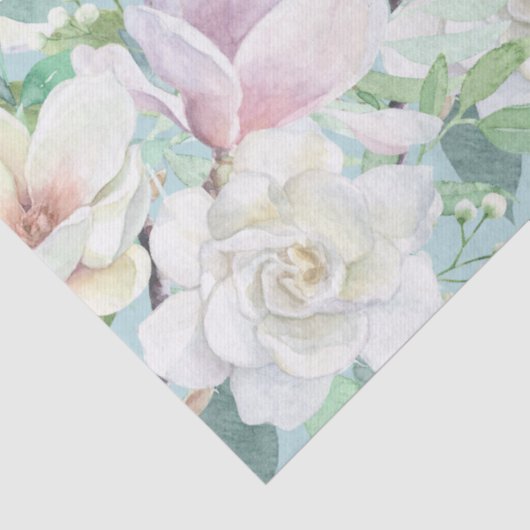 パステルかわいらしウォーターカラーエフエマラフローラデクページ 薄葉紙 (詳細)