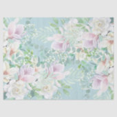 パステルかわいらしウォーターカラーエフエマラフローラデクページ 薄葉紙 (正面)