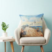 パステルかわいらしウォーターカラーボードウォーク及びビーチ クッション (椅子)