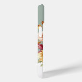 パステルかわいらしウォーターカラー花3 – 写真付き/名前 Case-Mate iPhoneケース (裏面 / 右)