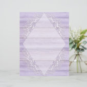 パステルかわいらしウッド&ホワイトレーススクラップブック紙 (スタンド正面)