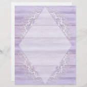 パステルかわいらしウッド&ホワイトレーススクラップブック紙 (正面/裏面)