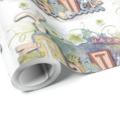 パステルかわいらしカラーイースターギフトラップ ラッピングペーパー (ロールコーナー)