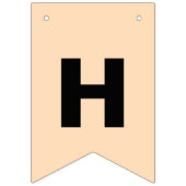 パステルかわいらしカラーズエステティックハッピーバースデー バンティングフラッグ (第2の旗)