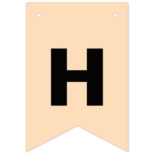 パステルかわいらしカラーズエステティックハッピーバースデー バンティングフラッグ (第2の旗)