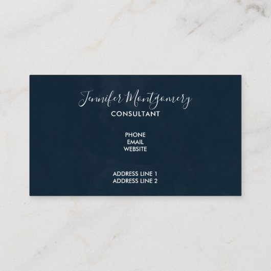 パステルかわいらしカラー水彩蝶パターン 名刺 (裏面)