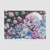 パステルかわいらしスカルとフローラデコップライト145 薄葉紙 (正面)
