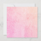 パステルかわいらしストーク赤ちゃんシャワー招待状 招待状 (裏面)