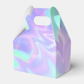 パステルかわいらしデザイン結婚式の引き出物ボックス フェイバーボックス (裏面サイド)