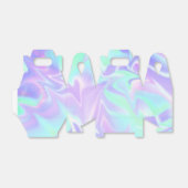 パステルかわいらしデザイン結婚式の引き出物ボックス フェイバーボックス (折り畳みなし)