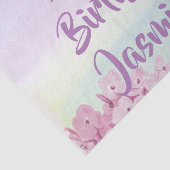 パステルかわいらしピンクアジサイ 薄葉紙 (詳細)