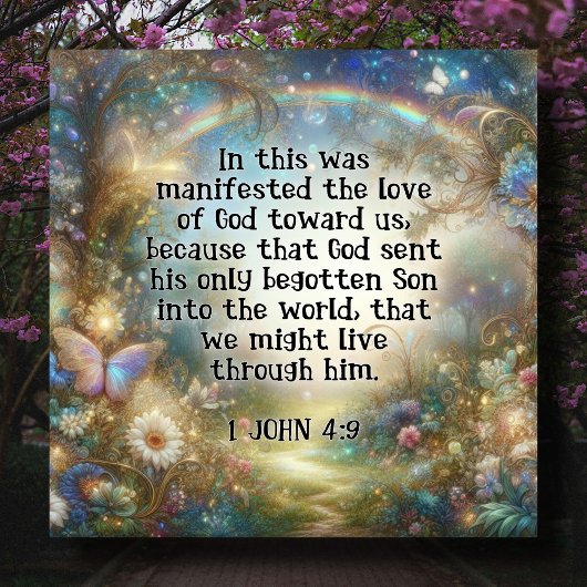 パステルかわいらしフラワーズ聖なる書物、 経典宗教復活祭 シーズンカード