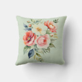 パステルかわいらしフローラ クッション (裏面)