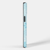 パステルかわいらしブルースノーフレーク電話ケース Case-Mate iPhoneケース (裏面 / 右)