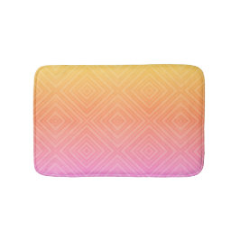 パステルかわいらし催眠ダイアモンドモダンアーポップ・アートのト バスマット