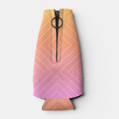 パステルかわいらし催眠ダイアモンドモダンアーポップ・アートのト ボトルクーラー (裏面)