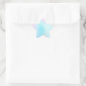 パステルかわいらし抽象デザイン 星シール (バッグ)