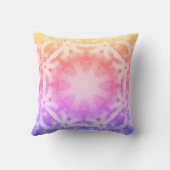 パステルかわいらし抽象芸術 クッション (裏面)