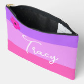 パステルかわいらし春カラー アクセサリーポーチ (見開き)