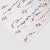 パステルかわいらし編み物をテーマにしたカスタム 薄葉紙 (詳細)