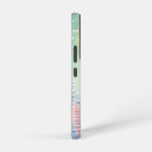 パステルかわいらし色のクリスマスツリー SAMSUNG GALAXYケース (右側面)