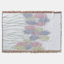 パステルかわいらし色花 スローブランケット