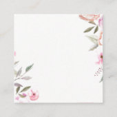 パステルかわいらし花びらブライダル名簿 エンクロージャーカード (裏面)