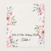 パステルかわいらし花びら表の番号 (外部フラット)