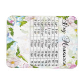 パステルかわいらし花乾式対応 マグネット (横)