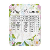 パステルかわいらし花乾式対応 マグネット (縦)