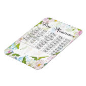 パステルかわいらし花乾式対応 マグネット (左側)