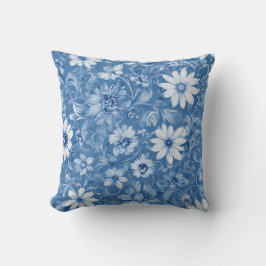 パステルが咲き誇る クッション