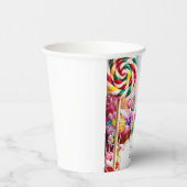 パステルきらめくキャンディランド誕生日 紙コップ (右)