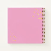 パステルきらめくレインボー ノートブック (裏面)