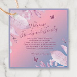 パステルさくらんぼブロッサム結婚桜 フェイバータグ